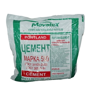 Цемент серый Моватекс 2кг до м500